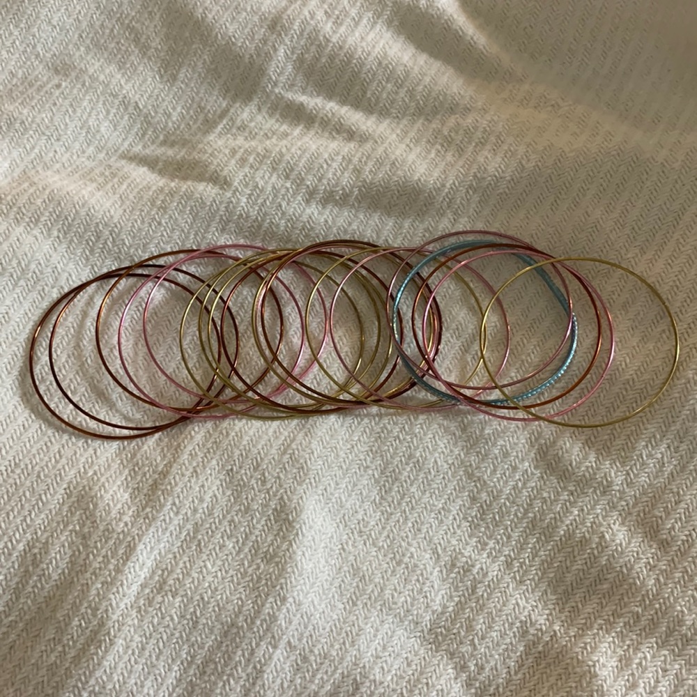Bundle of Bangle braclets